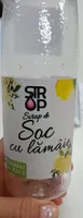 Sirop soc cu lamaie