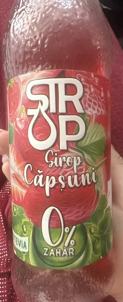 Strop Sirop Cu Capsuni