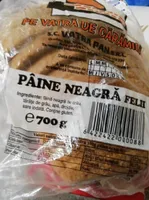Pâine neagrà felli