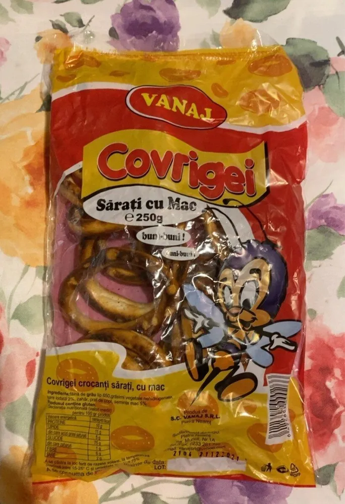 Covrigei sarati cu mac