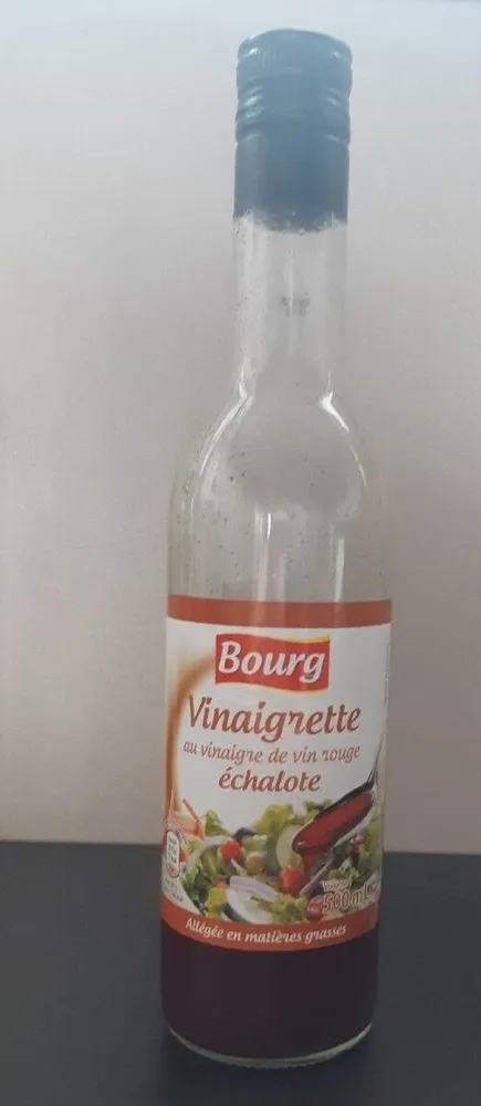 Vinaigrette au vin rouge échalote
