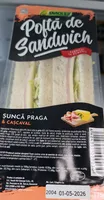 Sandwich Șuncă Praga & Cașcaval