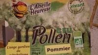 Pollen cru pommier