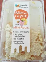 Miel en rayon Mille fleurs