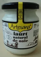 Artesana Iaurt natural de oaie