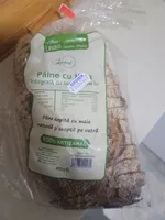Pâine cu maia integrală cu semințe de in