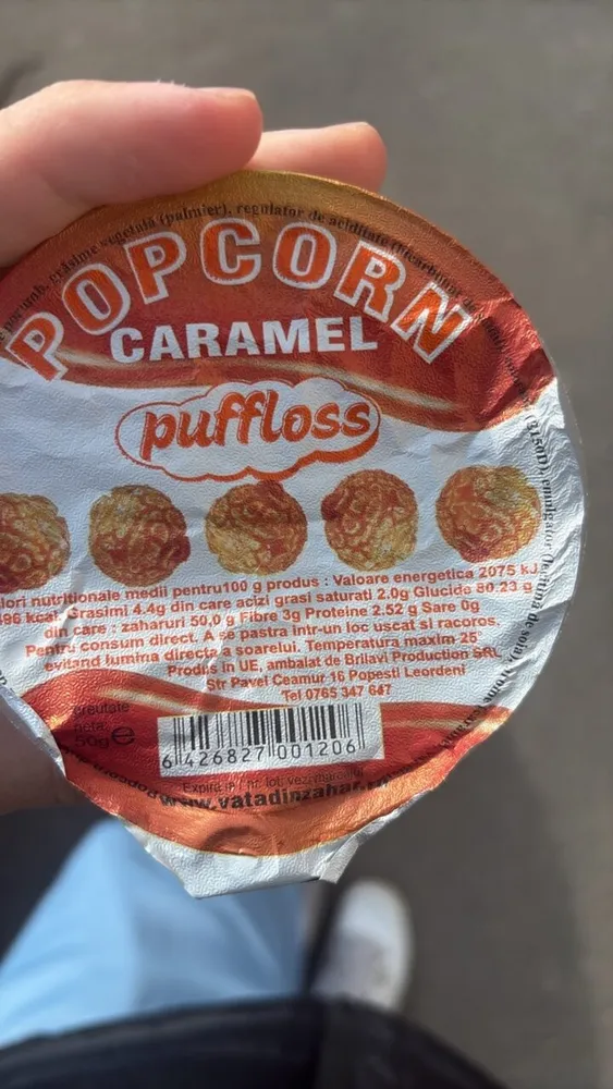 POPCORN CARAMEL puffloss