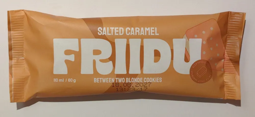 Salted Caramel ice cream sandwich