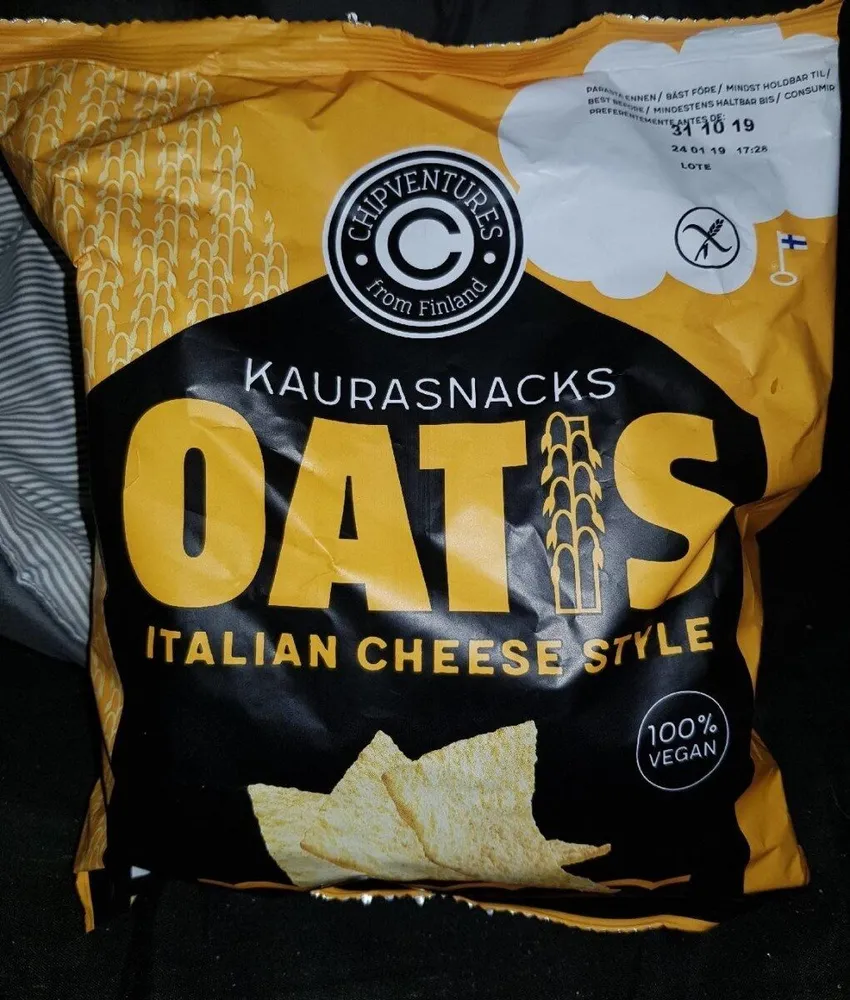 Kaurasnaks oatis italian cheese style