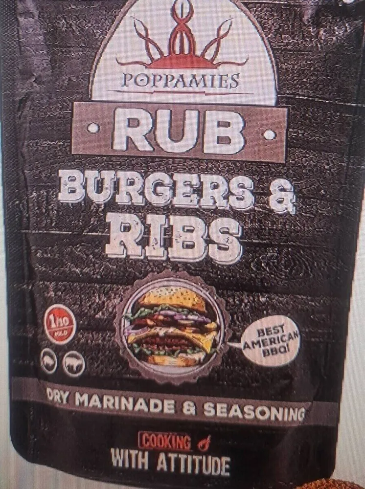 Poppamies Rub Burgers