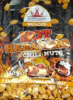 Hot habanero chili nuts