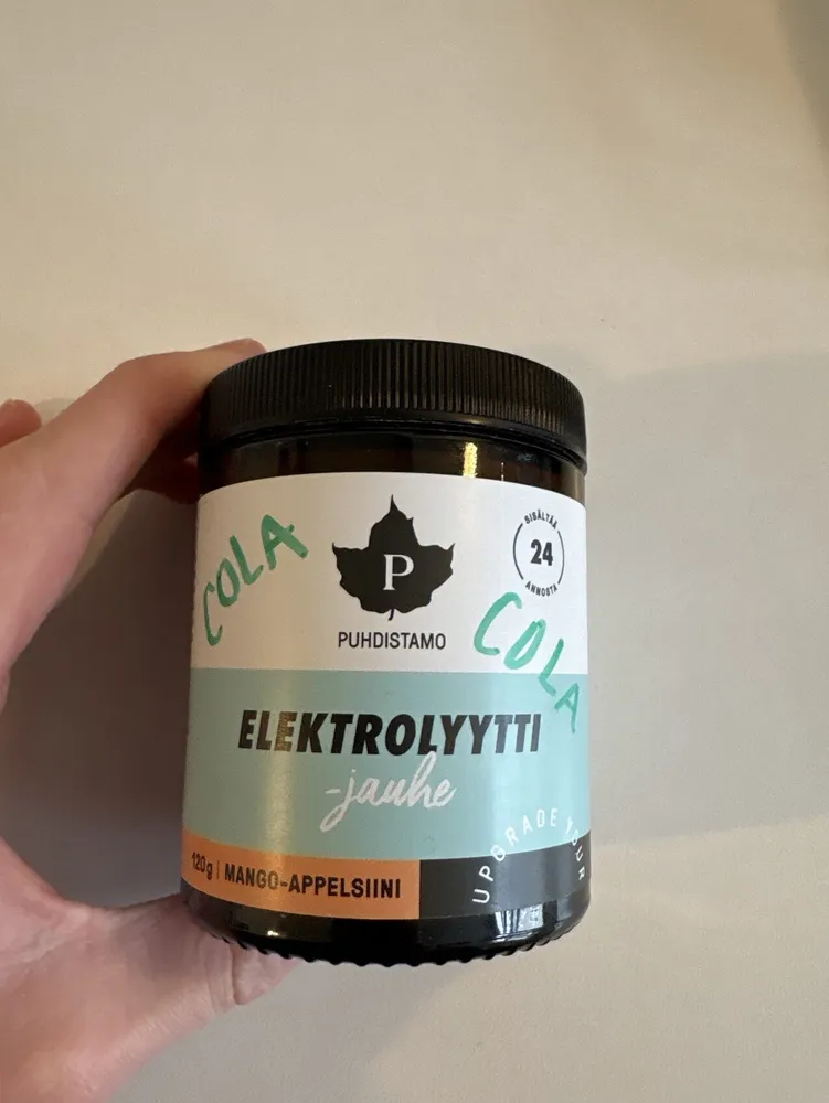 Elektrolyytti Jauhe