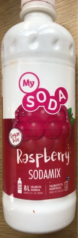 MySoda respberry