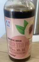 Iced tea peche