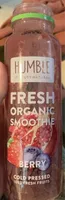 Fresh organic smoothie berry