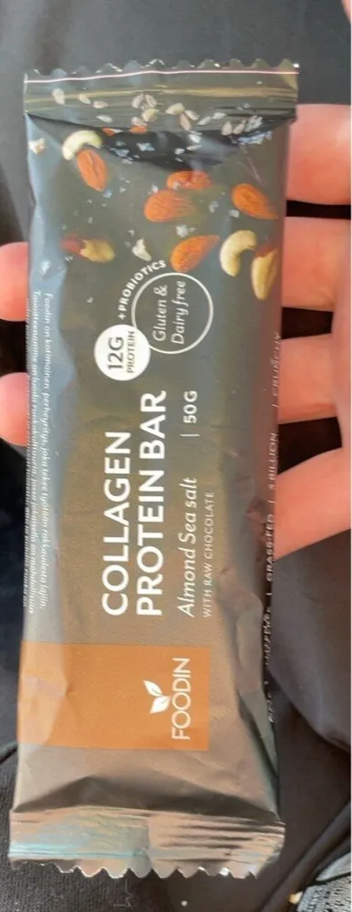 Collagen Protein Bar Almond Sea Salt