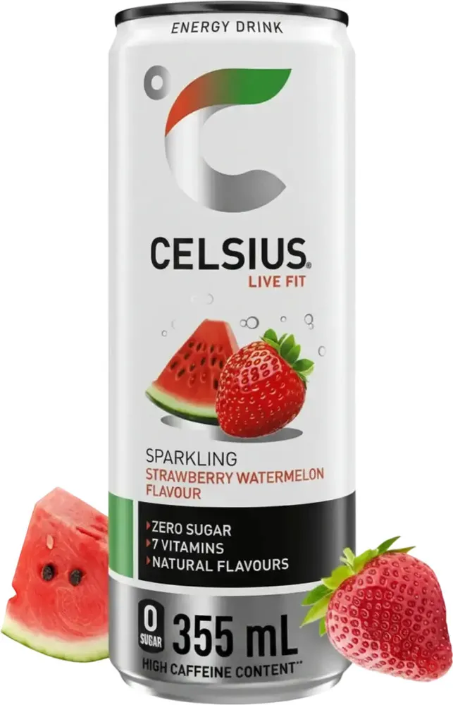 Sparkling Strawberry Watermelon Drink