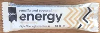 Energy Bar Vanilla and Coconut 50g