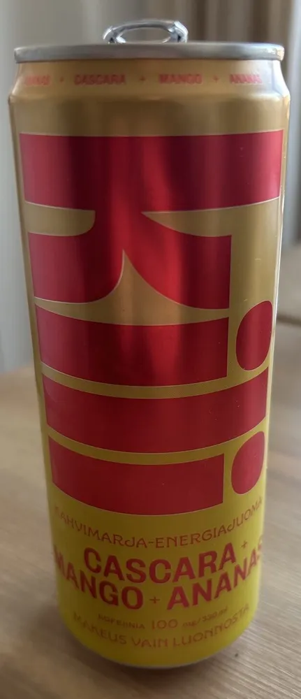 Cascara-Mango-Ananas Energiajuoma