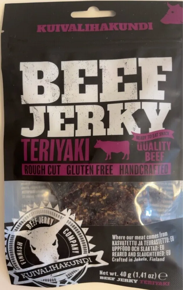 Beef Jerky Teriyaki