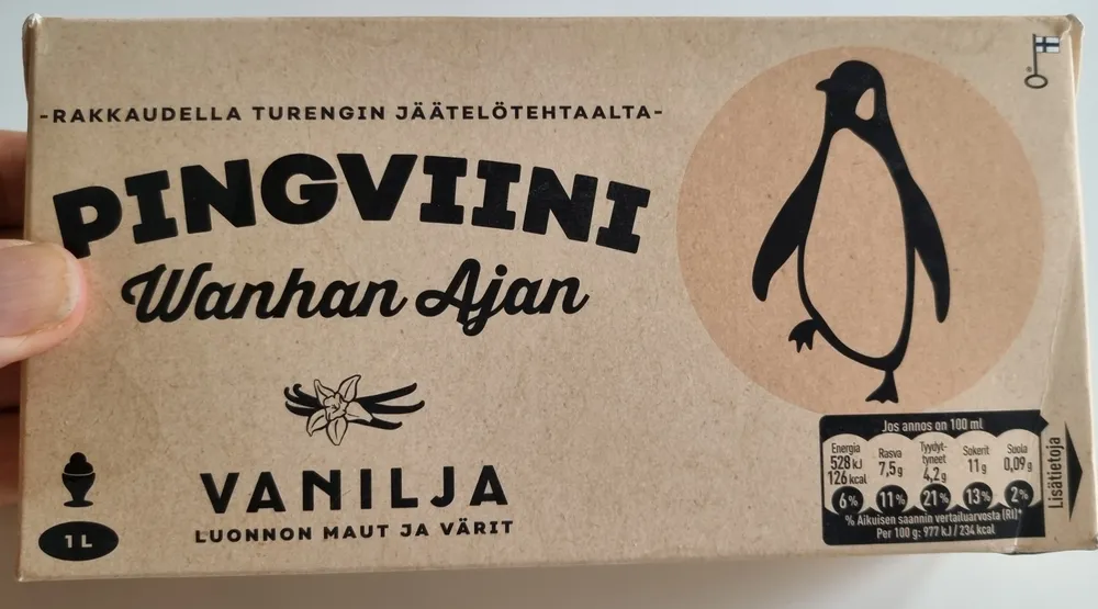 Vanhan ajan vaniljajäätelö