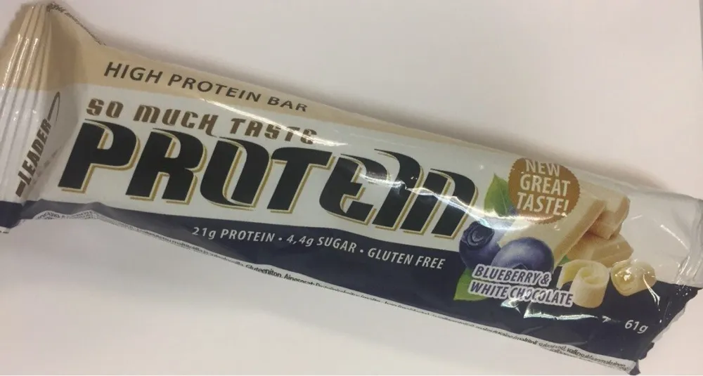 Protein bar blueberry & white chocolate