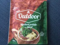 Mashed potato with meat