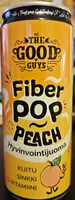 Fiber pop peach hyvinvointijuoma