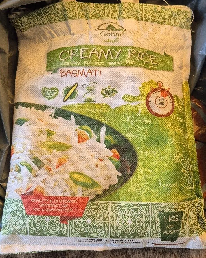 Creamy Rice Basmati