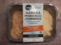 Härkää pippuri kastikkeessa & perunamuusia