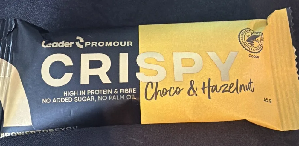 Crispy choco & hazelnut