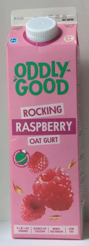 Rocking raspberry oat gurt