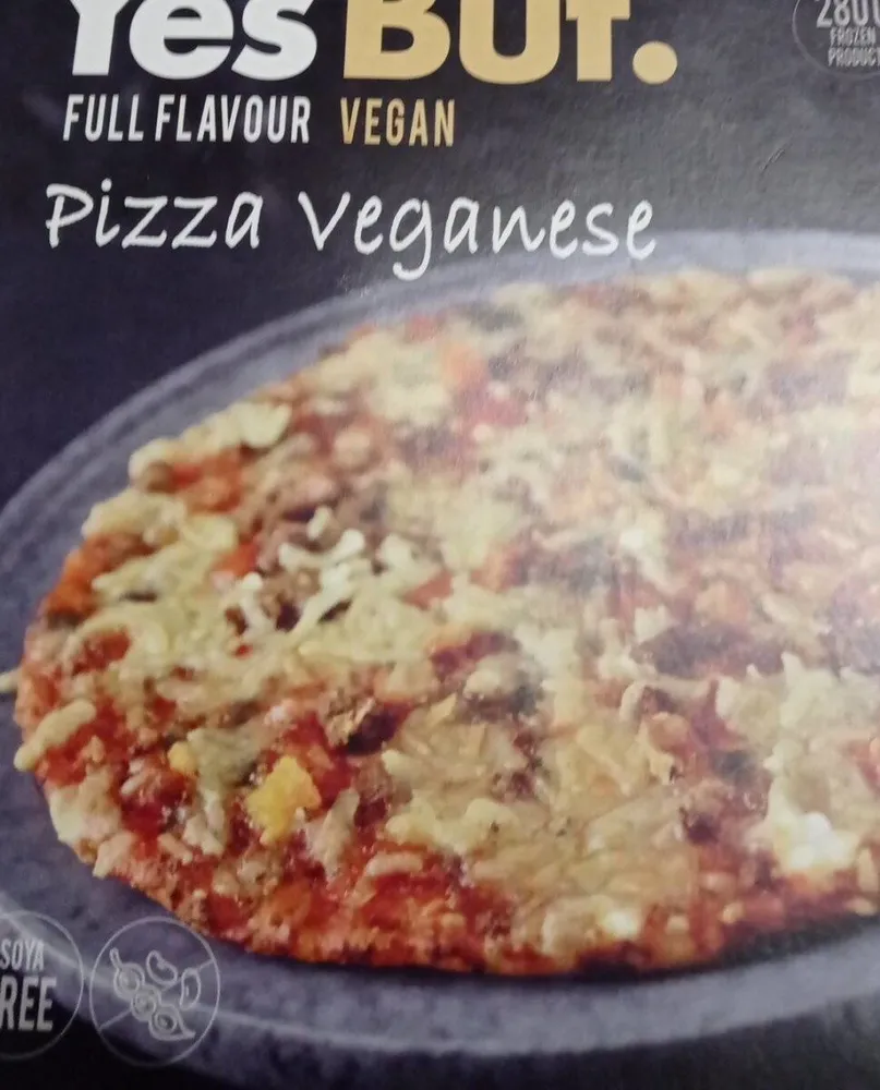 Pizza veganesa