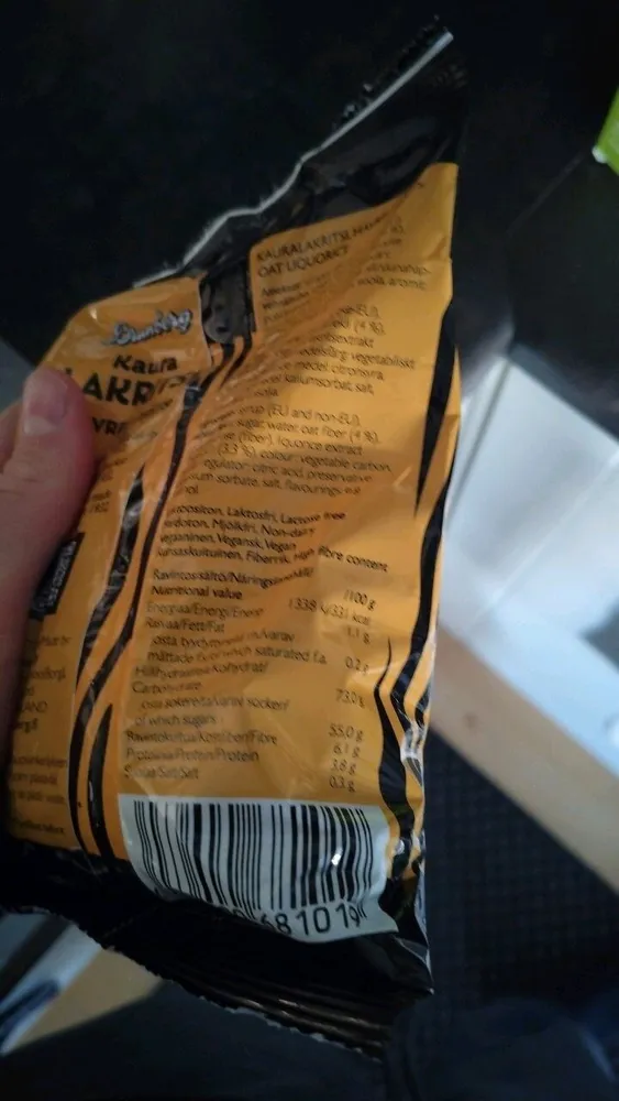 KAURALAKRITSI / OAT LIQUORICE