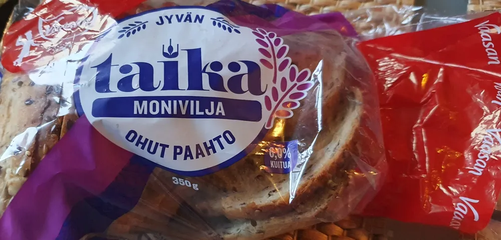 Taika Ohut Moniviljapaahtoleipä