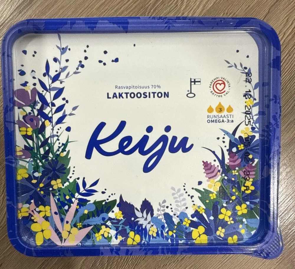 Laktoositon margariini