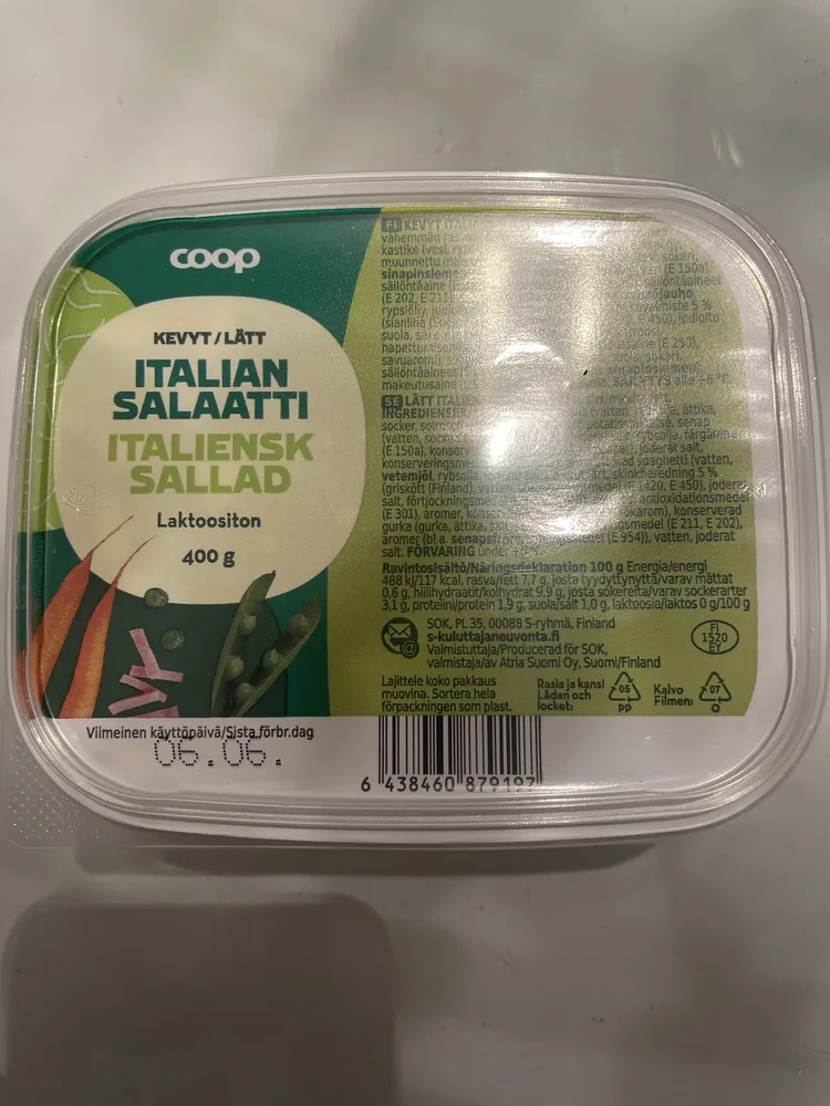 Italian Salaatti