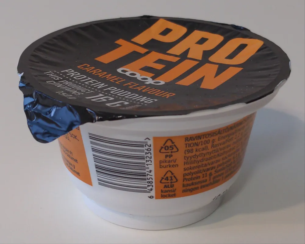 Caramel Protein pudding
