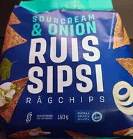 Sourcream & onion ruis sipsi