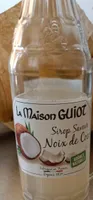Sirop saveur noix de coco