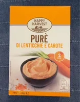 Pure lenticchie e carote