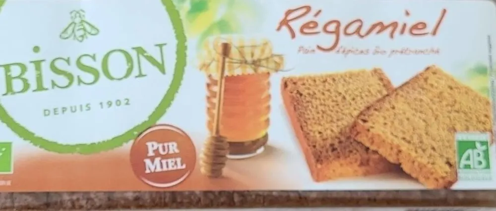Cide eanRégamiel pain d'épices bio code