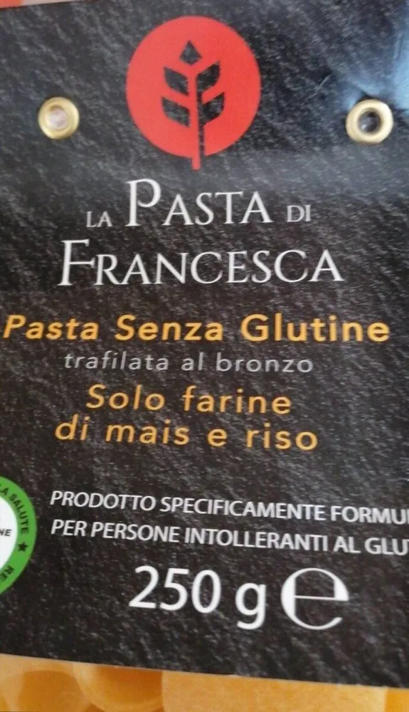 Pasta Paccheri senza glutine
