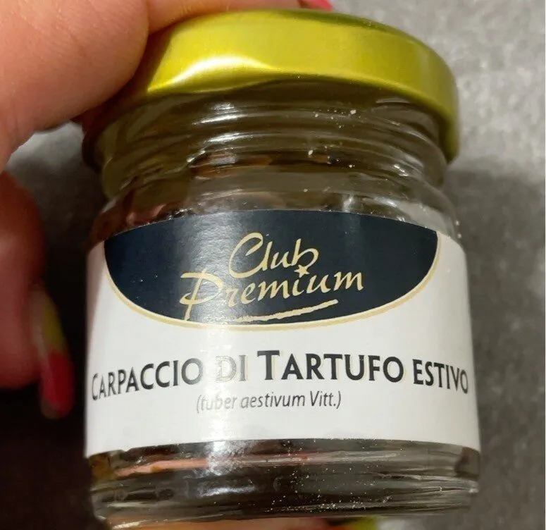 Carpaccio di tarufo estivo