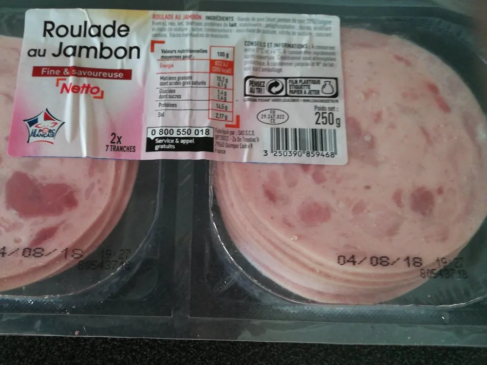 Roulade de jambon