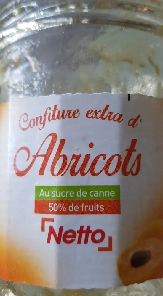 Confiture extra d'abricots