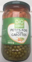 Petits pois très fin carottes
