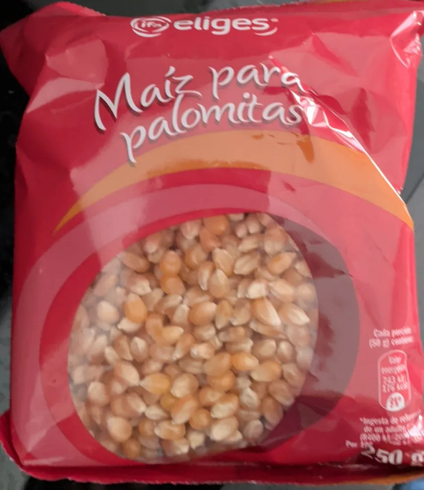 Maíz para palomitas