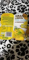 Granizado de limón sin azúcares