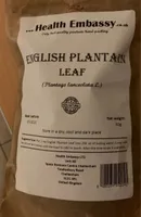 English Plantain leaf